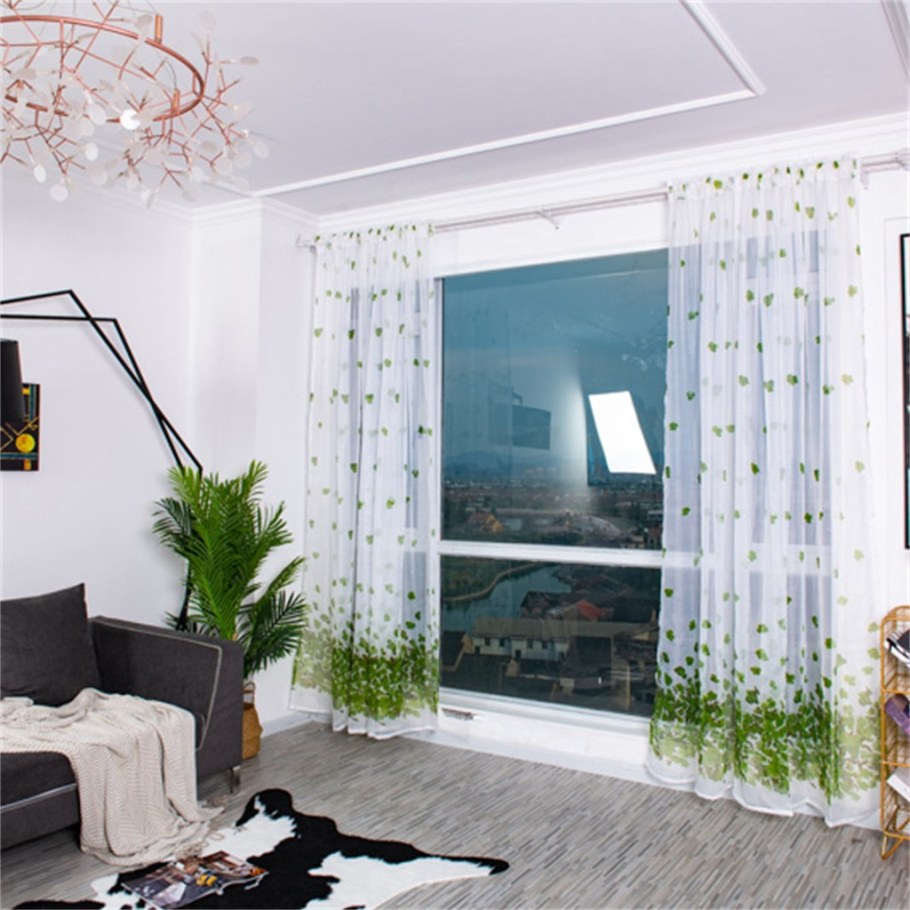 Баррокоскандинавском тюль окно