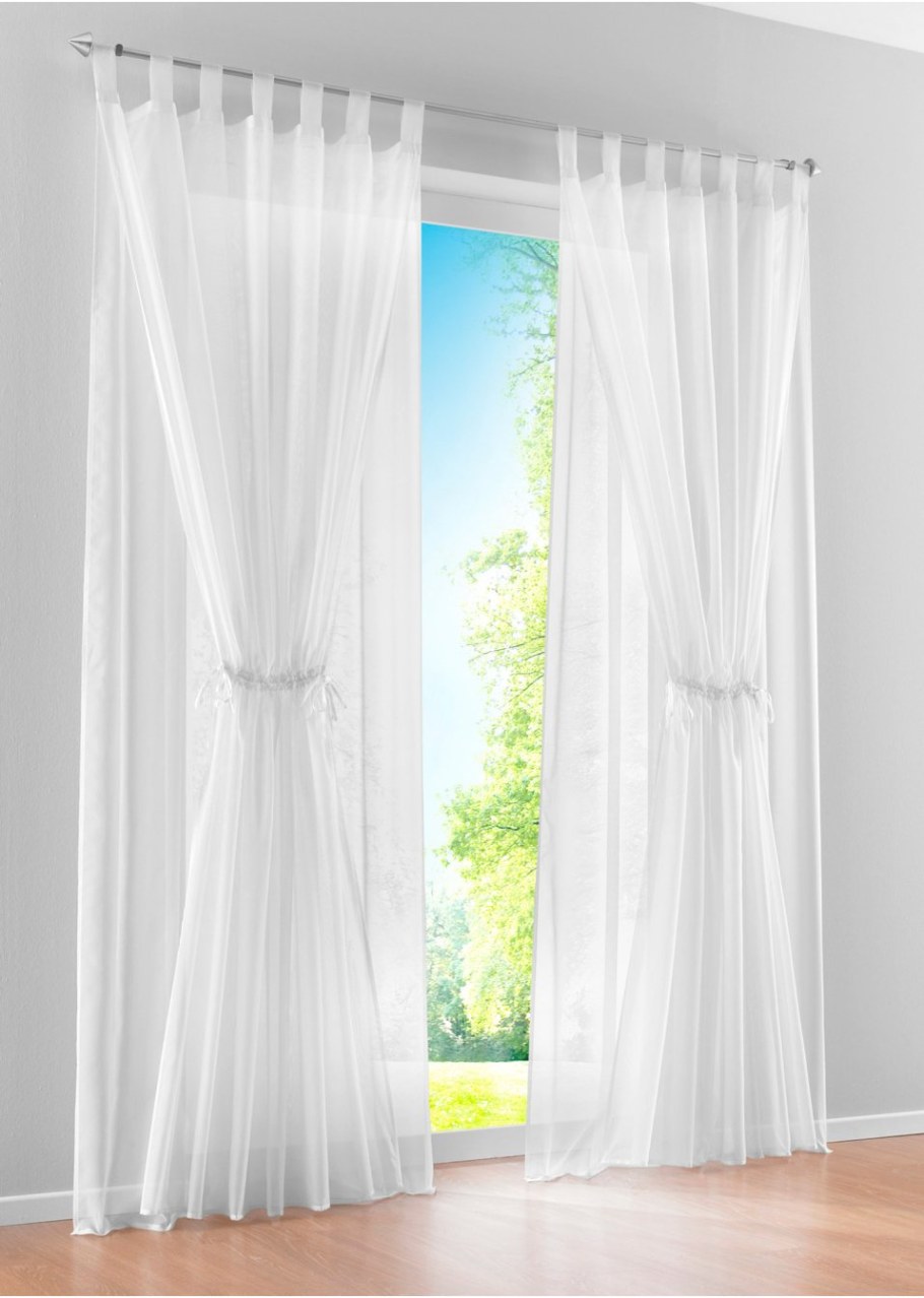 Белые занавески