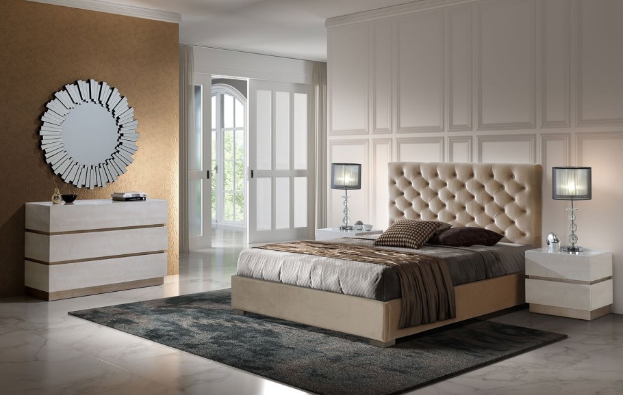 Кровать 852 Gala 160x200, бежевый