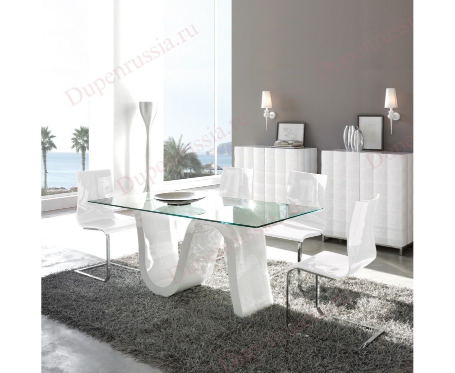 Стол Dupen DT-16 раскладной белый