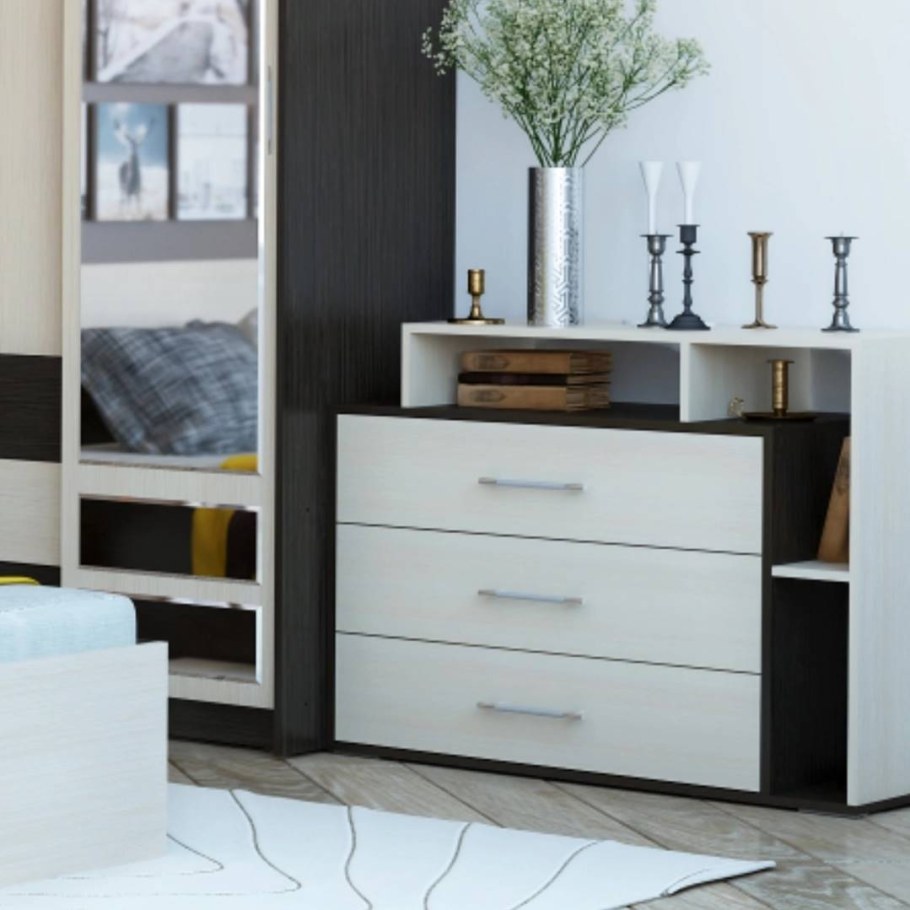 Комод Юнона Горизонт венге дуб