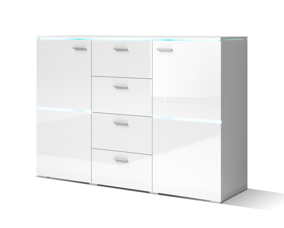 Гостиная Helvetia Lee белый глянец