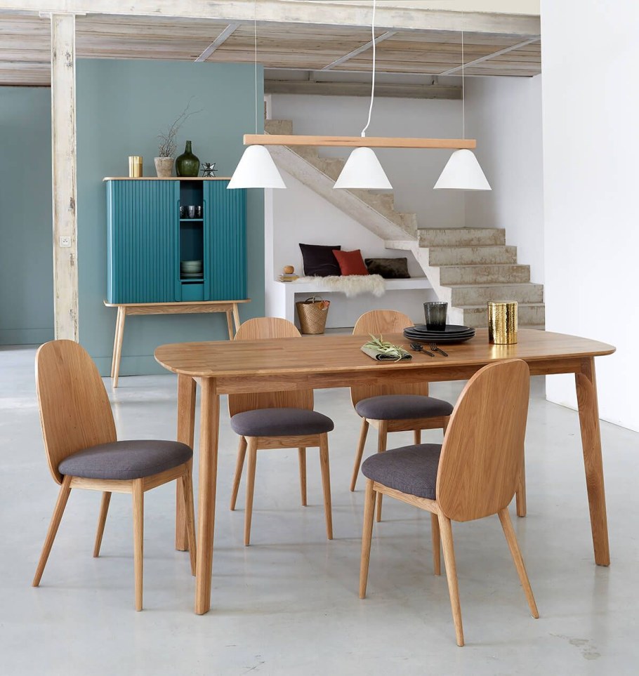 Обеденный стол Jimi из массива дуба IMR-1051972