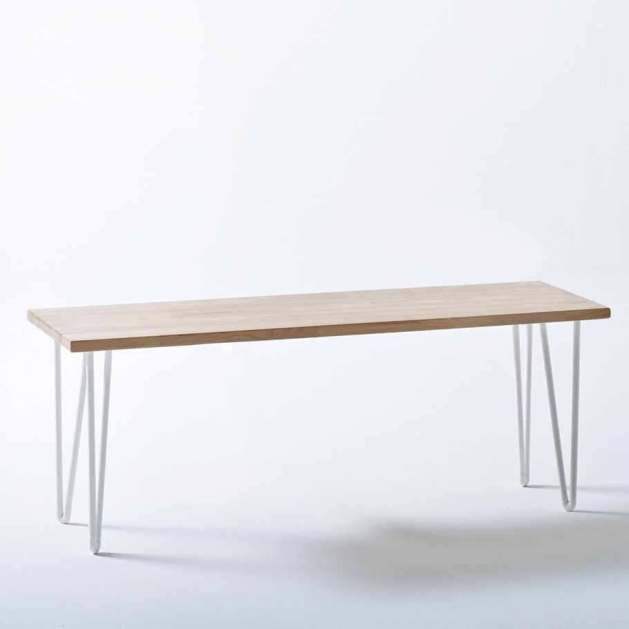 Скамья Janel темно-серый la Redoute в интерьере