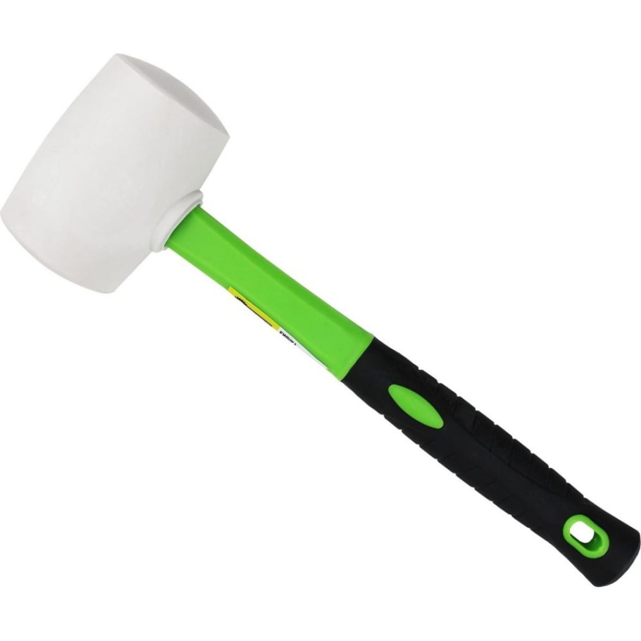 Киянка белая, обрезин.рук 70% фибергласс 680 гр.Pobedit