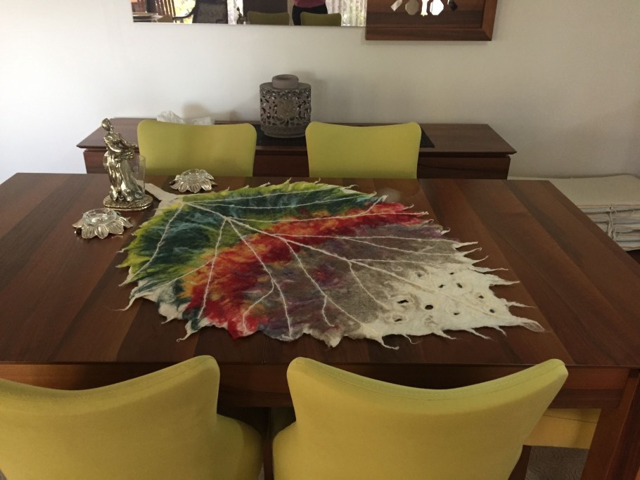 Войлок в интерьере