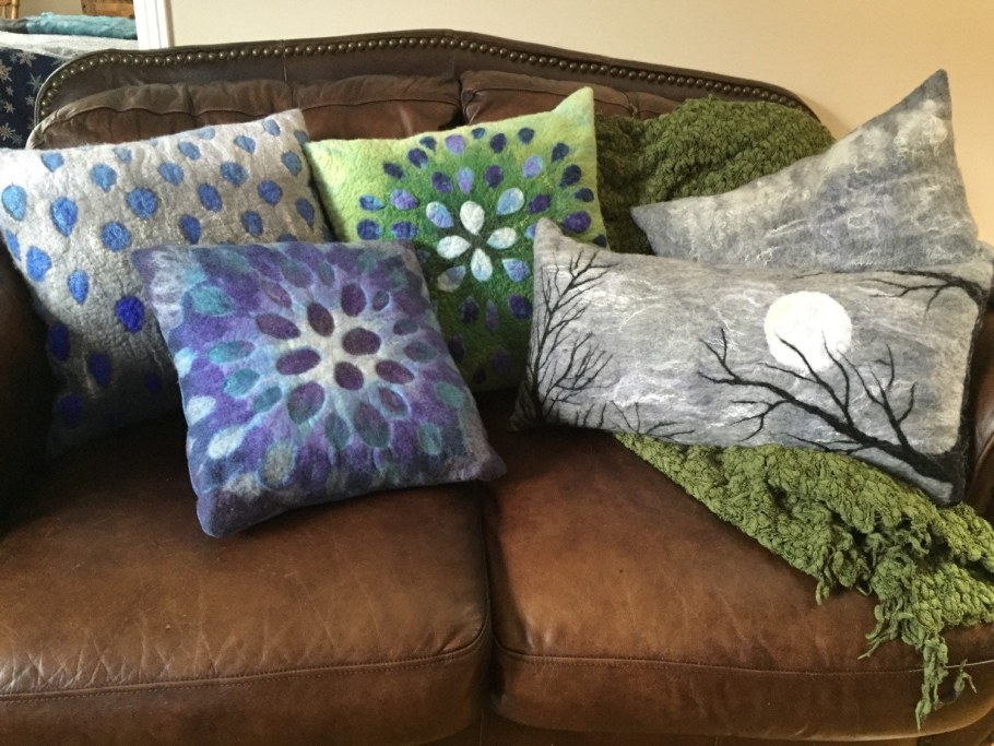 Подушки из Войлока