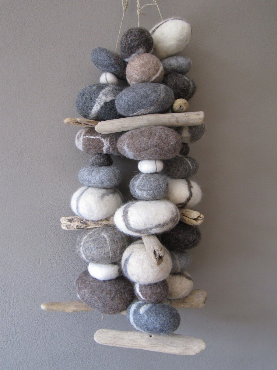 Войлок в интерьере