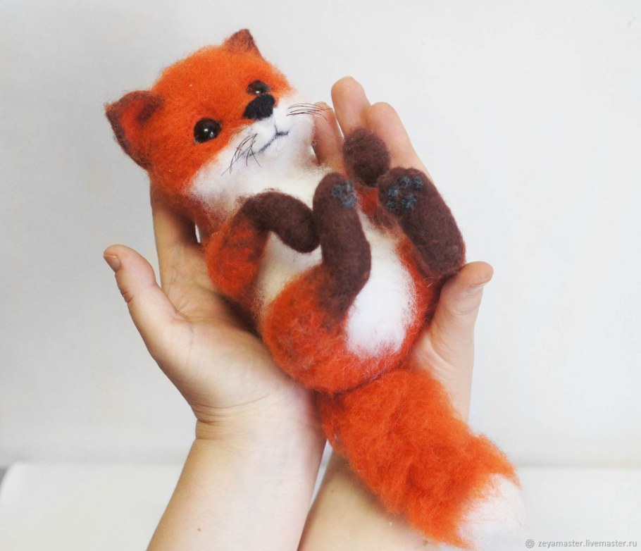Игрушки из шерсти