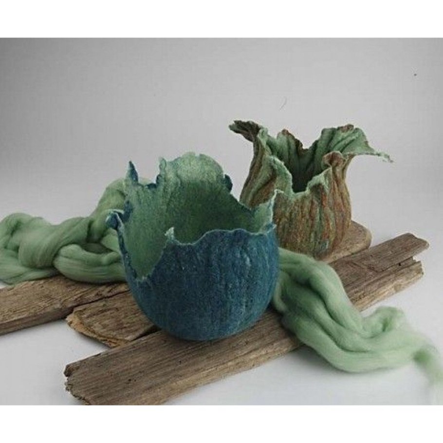 Изделия из шерсти в интерьере