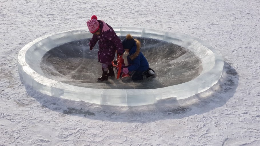 Ледяная чаша для детей