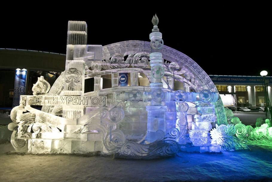 Новый Уренгой ледяной городок