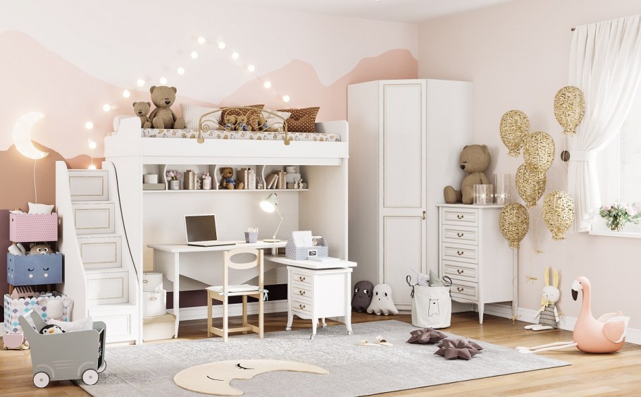 Кровать Франческа лазурит