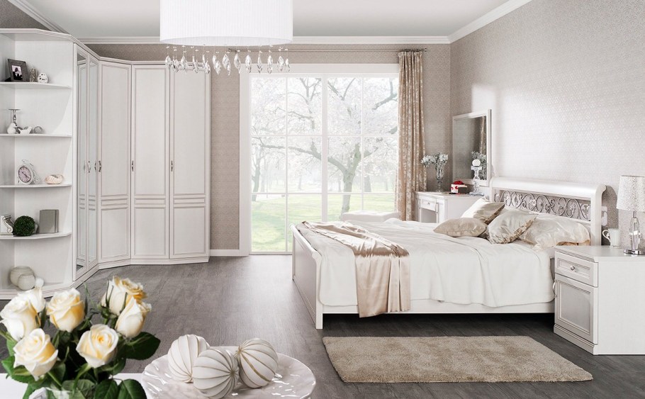 Мебель лазурит спальня Белладжио