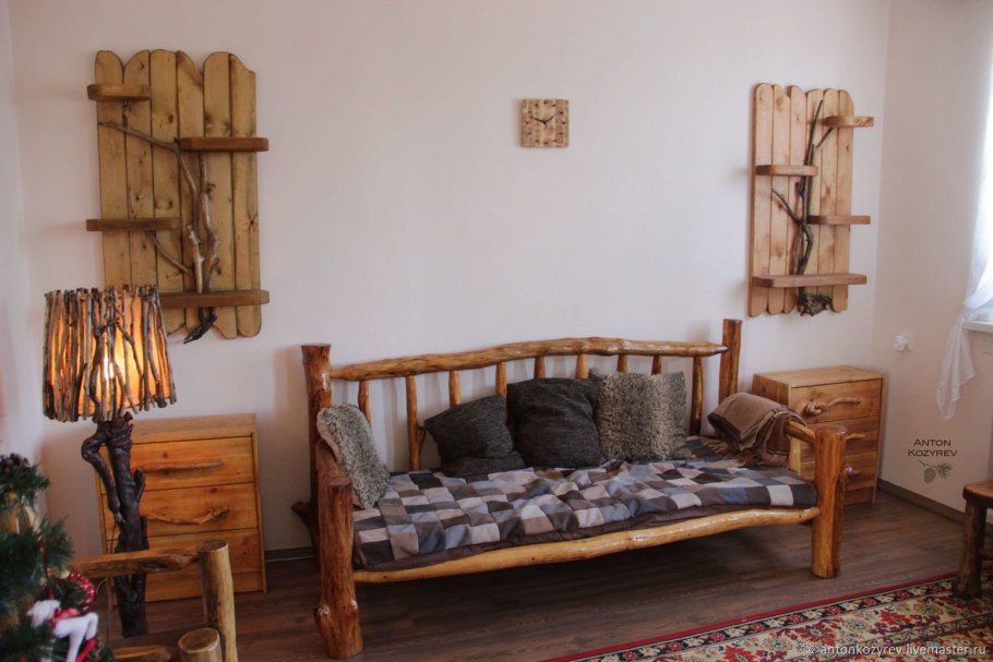 Мебель из дерева рустикальный стиль