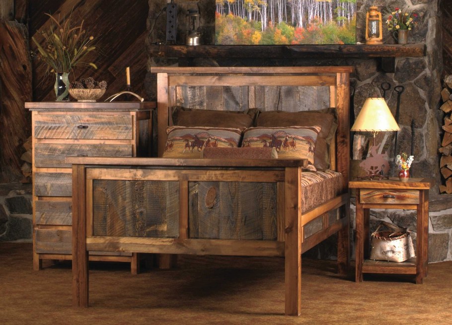 Рустикальный стиль Кантри мебель