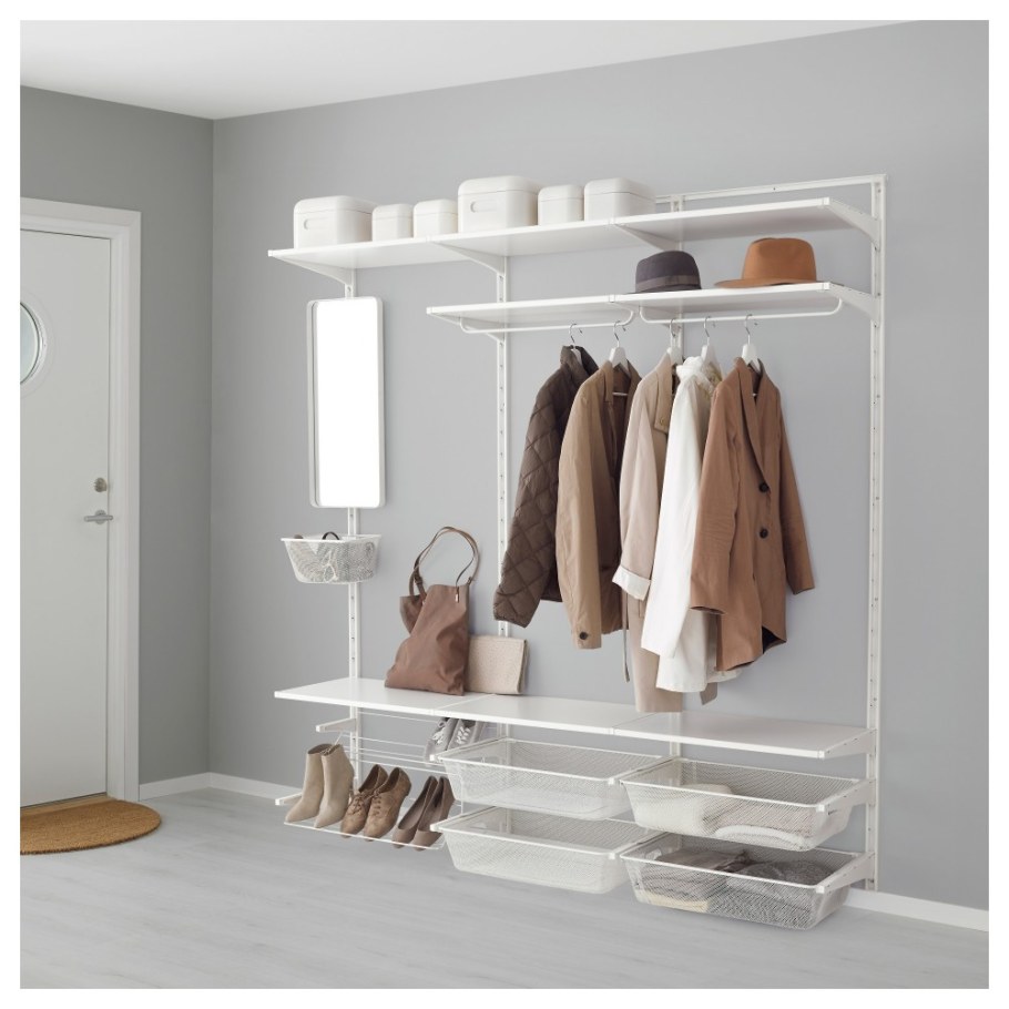 Икеа АЛЬГОТ система для хранения