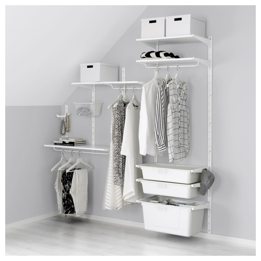 Гардеробная система АЛЬГОТ икеа