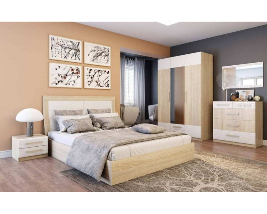 Спальня Диана дуб сонома