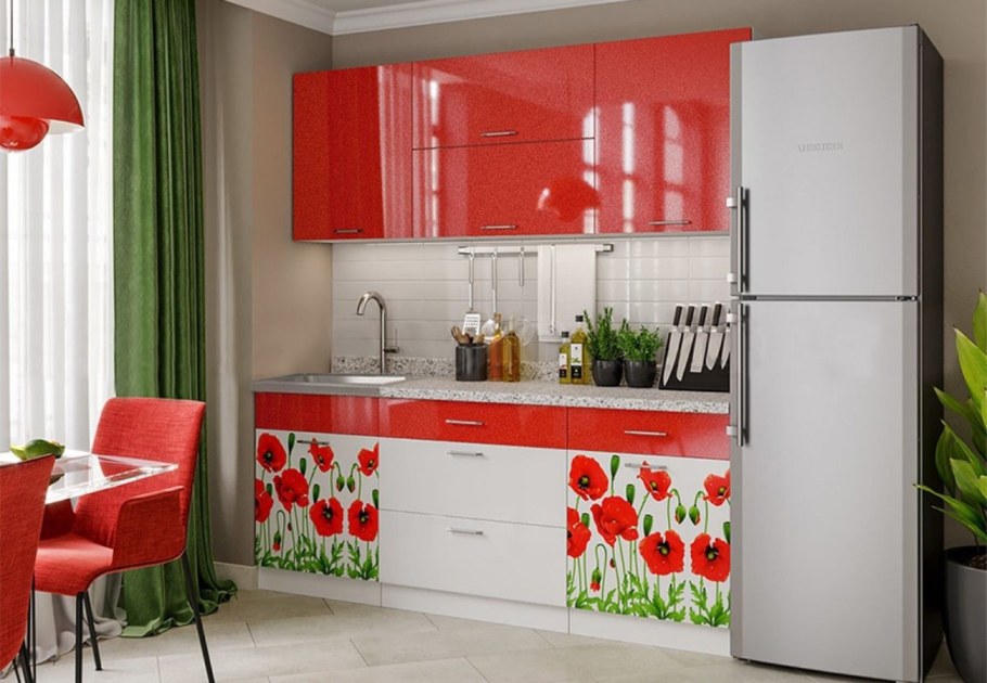 Кухни маки угловая 1.33м 1.63м