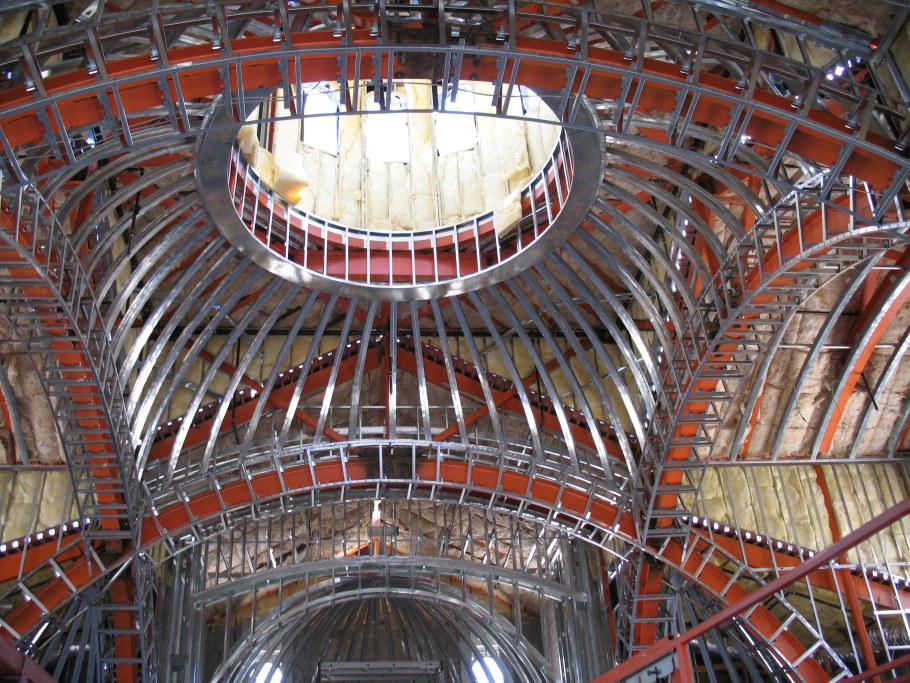 Вентиляция в сводчатом потолке