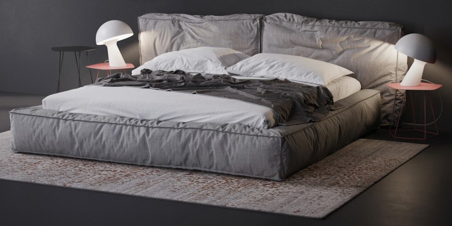 Двуспальная кровать Bonaldo fluff open