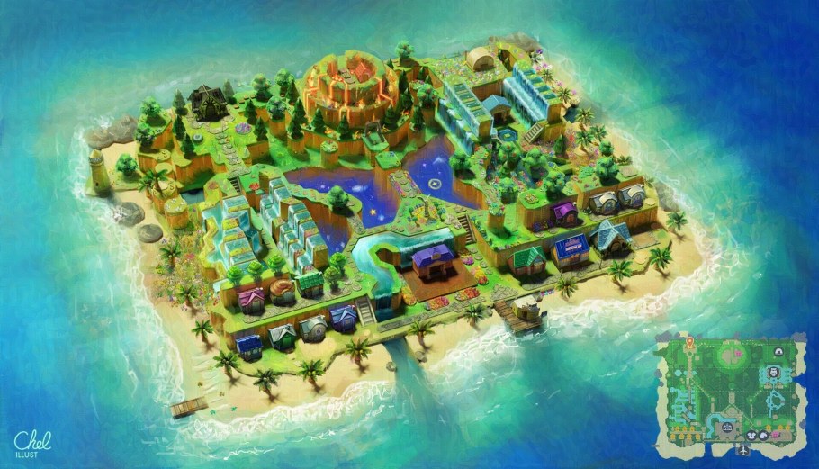 Tropical Soda Islands Full Map