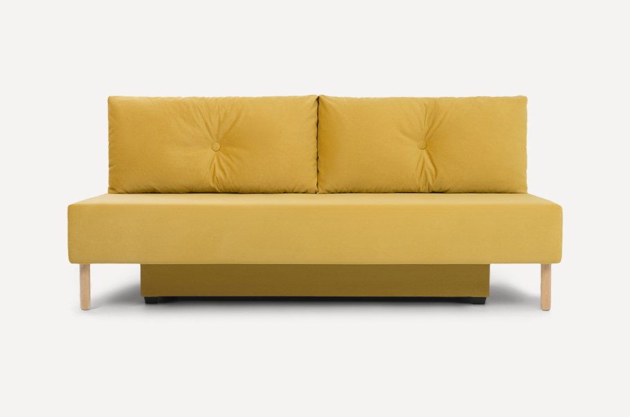 Диван Лачи Velvet Yellow