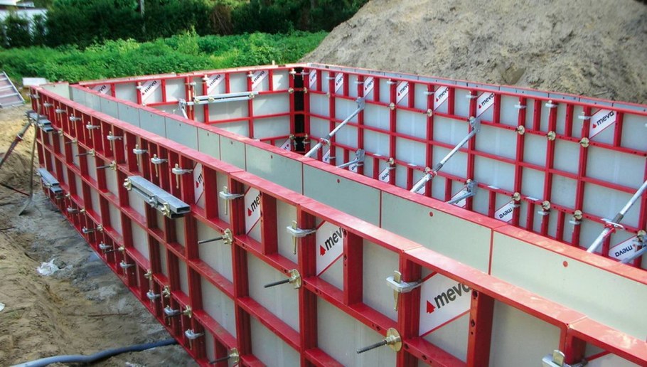 Металлическая опалубка мева