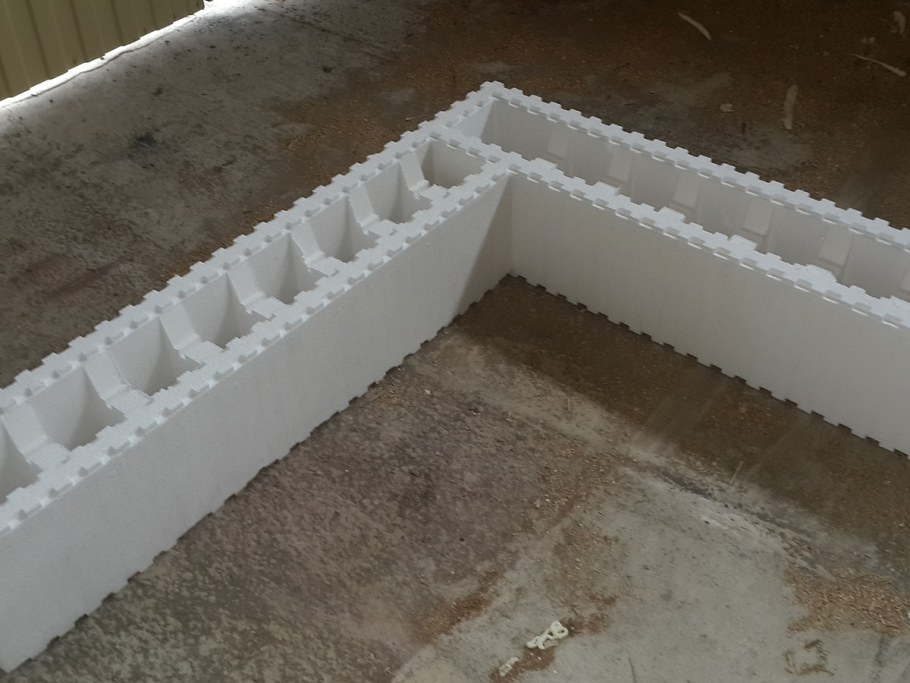 Пенопластовая опалубка несъемная опалубка