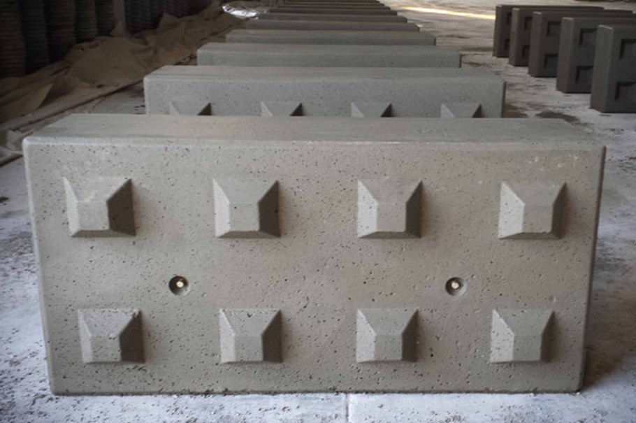 Бетонные блоки шип ПАЗ