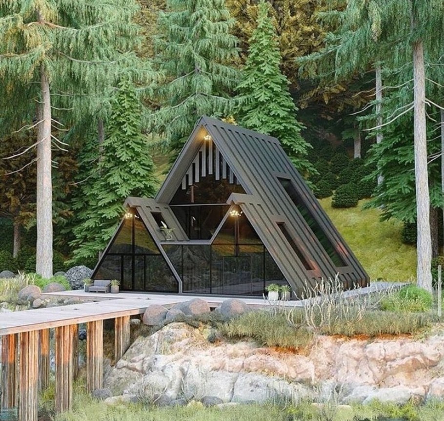 Эндрю Геллер дом шалаш план