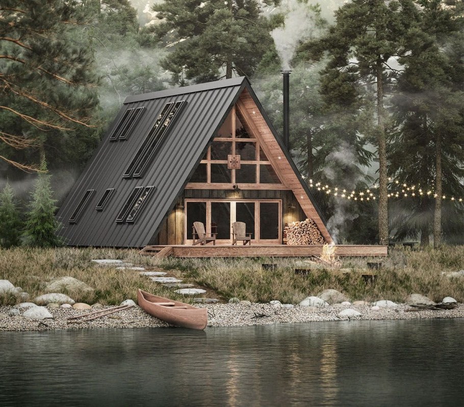 Хижина, США ЭКОДОМ