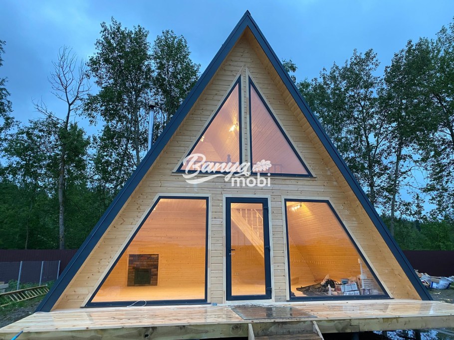 А-фрейм проект 6х8