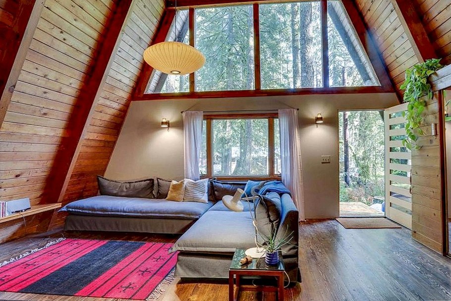 Эндрю Геллер дом шалаш внутри