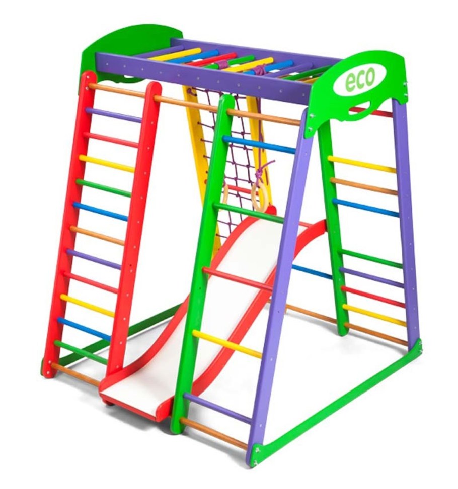 Спортивно-игровой комплекс SPORTBABY Акварелька Plus 1