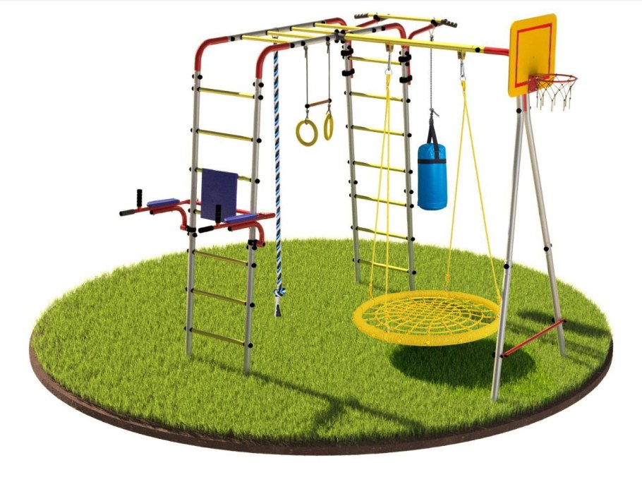 Спортивно-игровой комплекс Karussell KLEINERHOF - качели гнездо 120 см