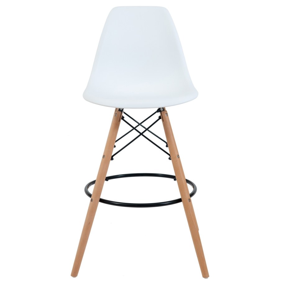 Стул Eames DSW барный белый