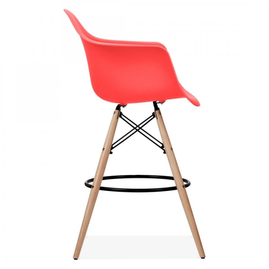 Стул Eames DSW барный белый