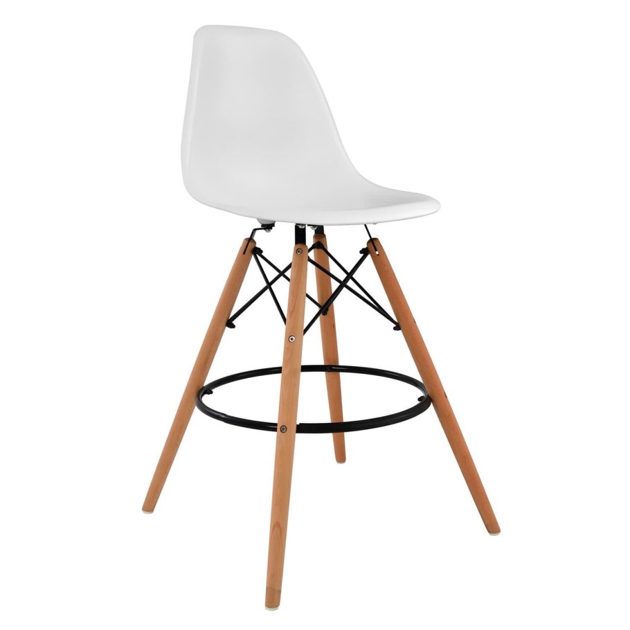 Барный стул Eames серый