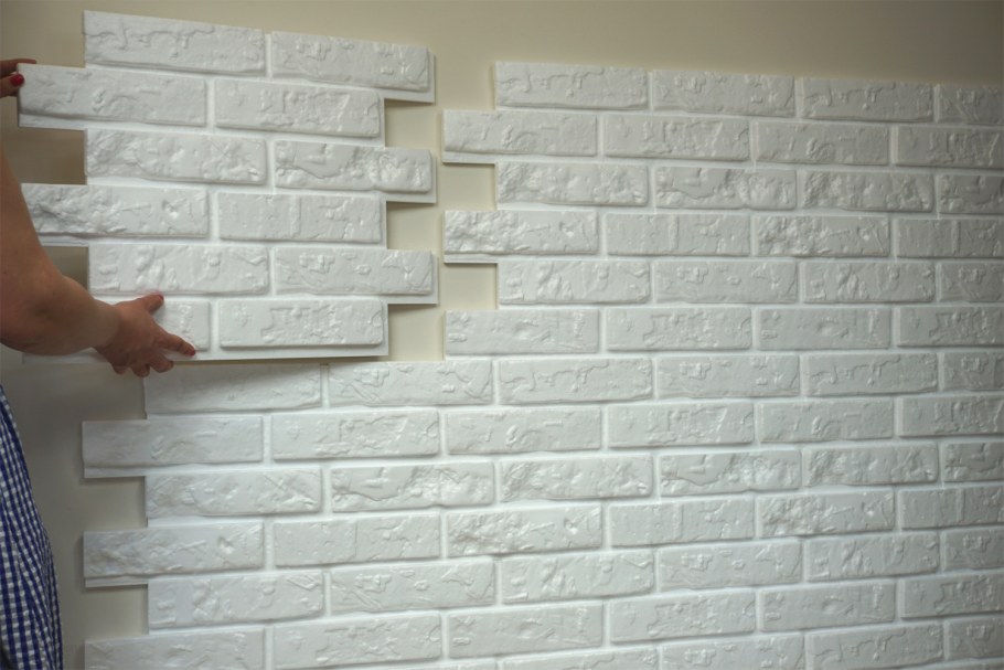 Декоративные панели под кирпич