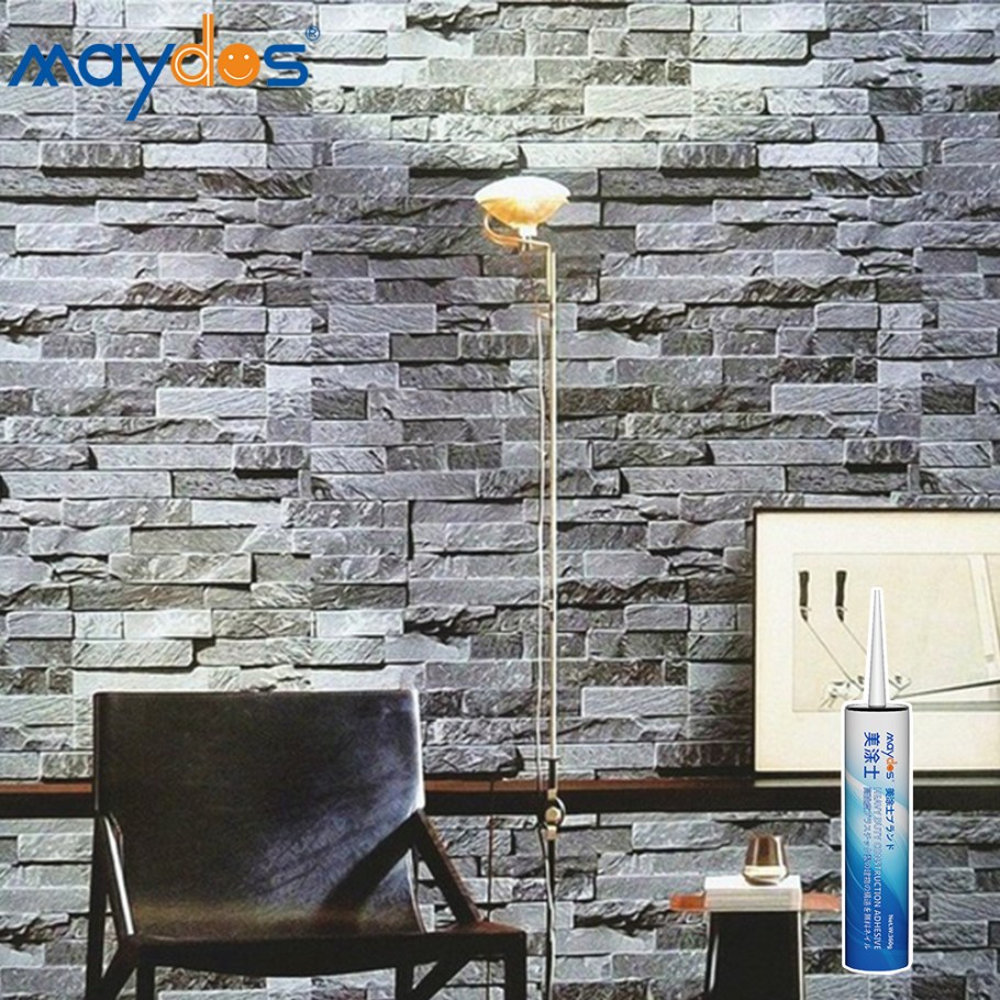 Имитация кирпича на стене