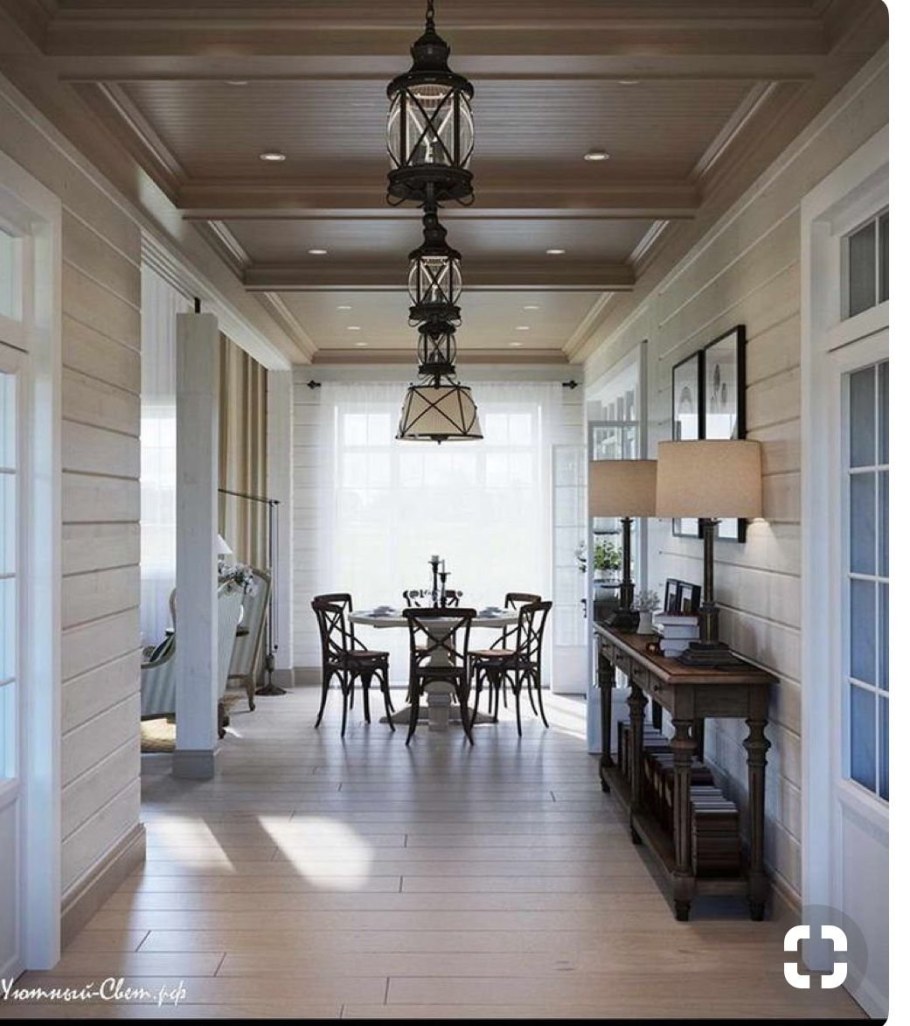 Потолок в стиле Прованс