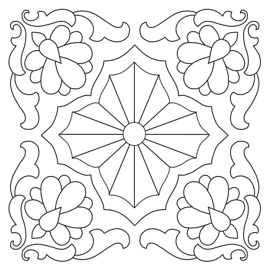 Схемы шитья трапунто