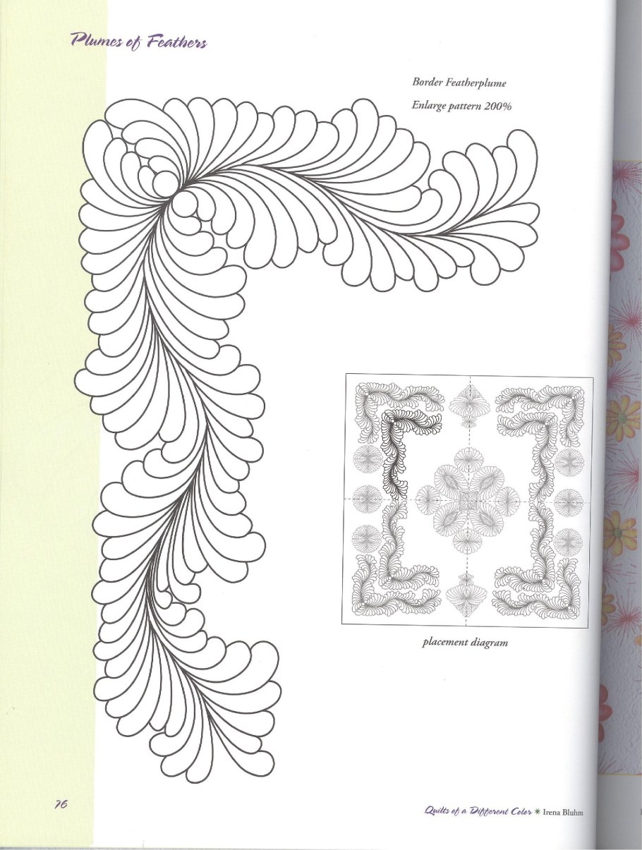 Рисунки трапунто для Стежки обратное