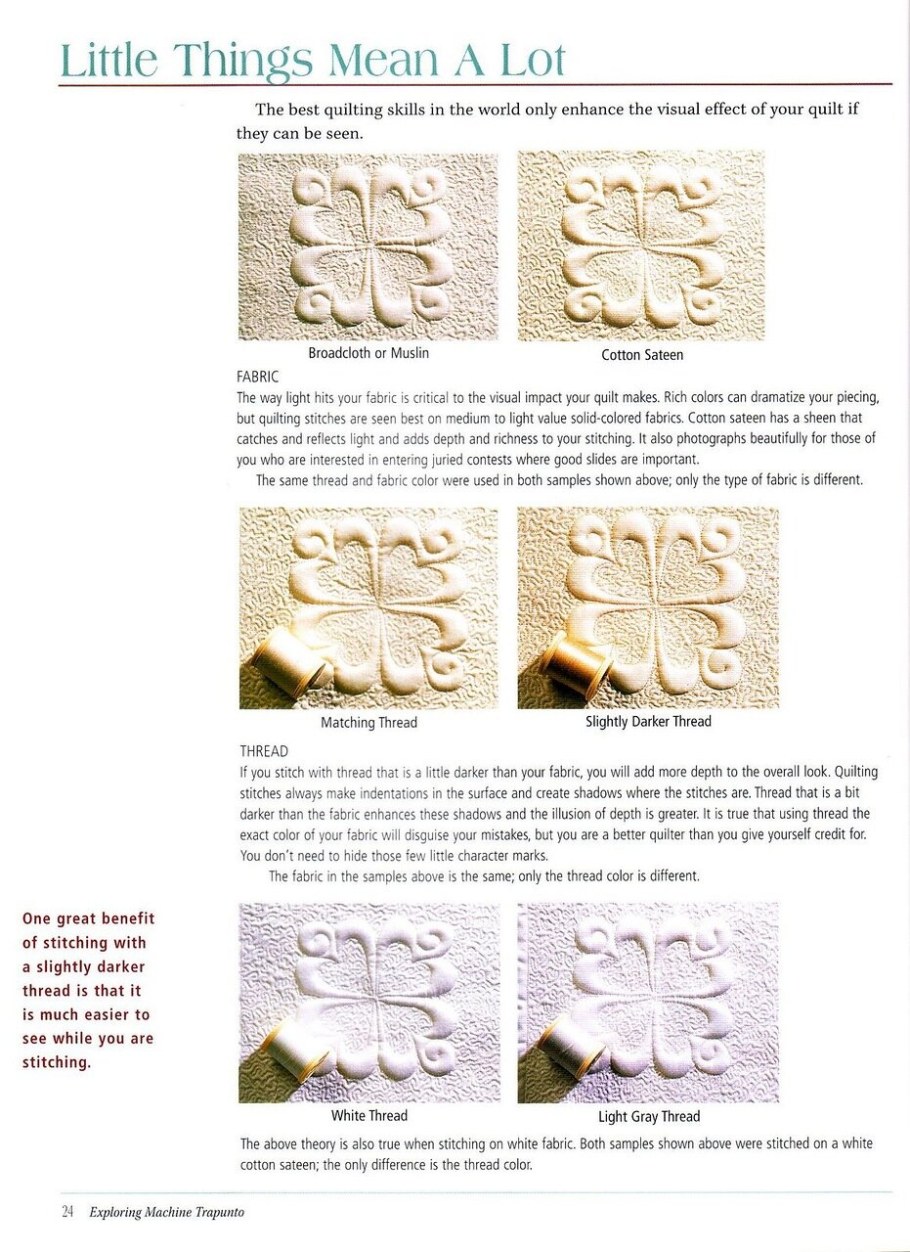 Схемы для Стежки трапунто