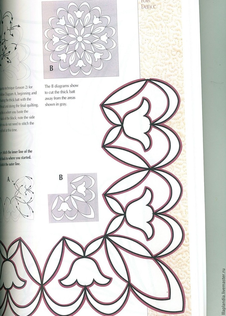 Трапунто схемы для начинающих