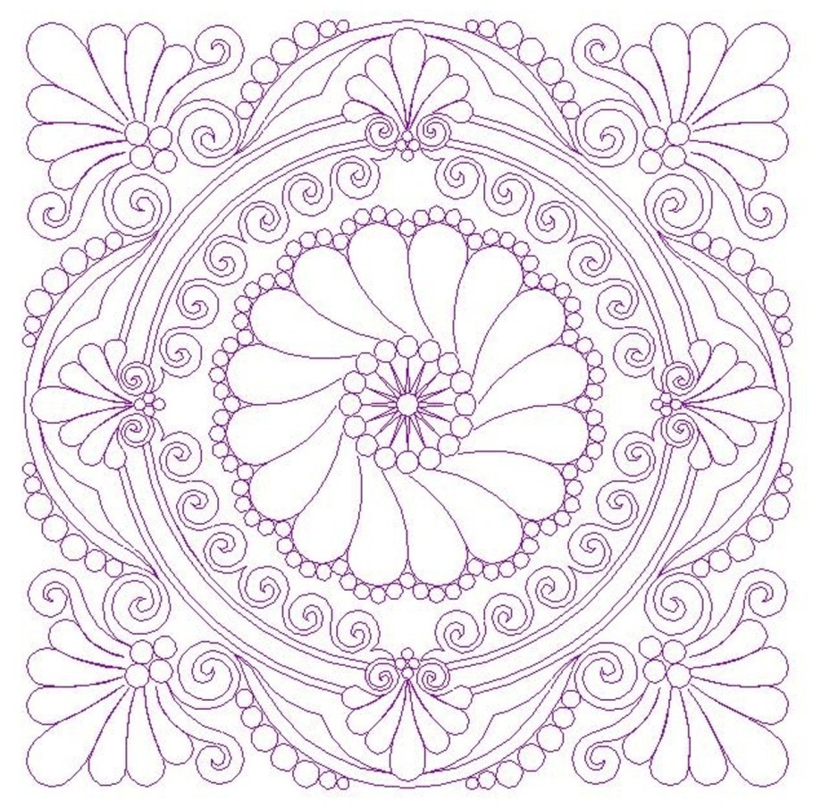 Схемы для Стежки бордюра квилта