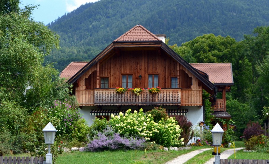 Альпы Австрия домики