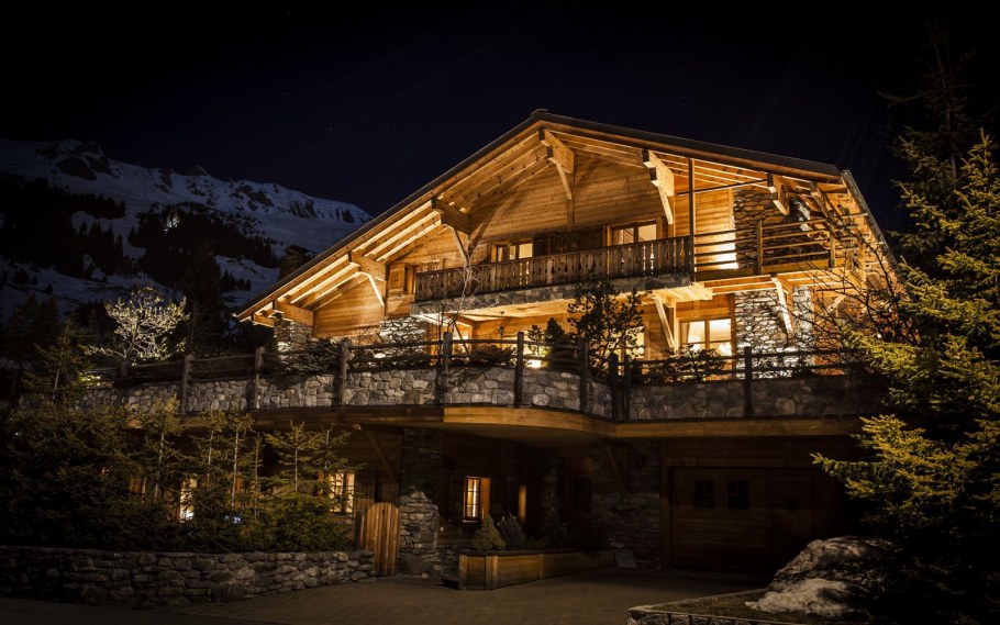 Загородная резиденция в Альпах Швейцарии
